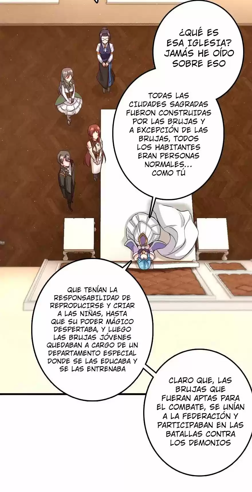 Liberen a esa bruja capítulo 214, página 17