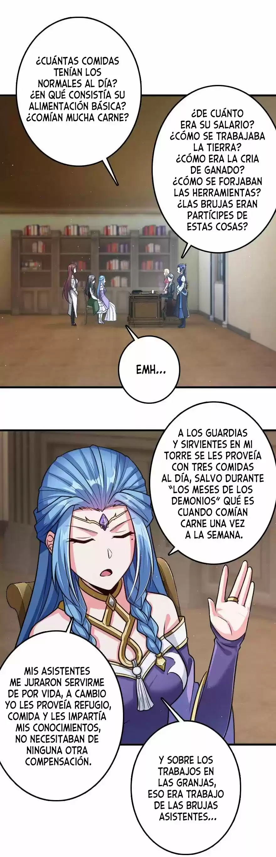 Liberen a esa bruja capítulo 219, página 18