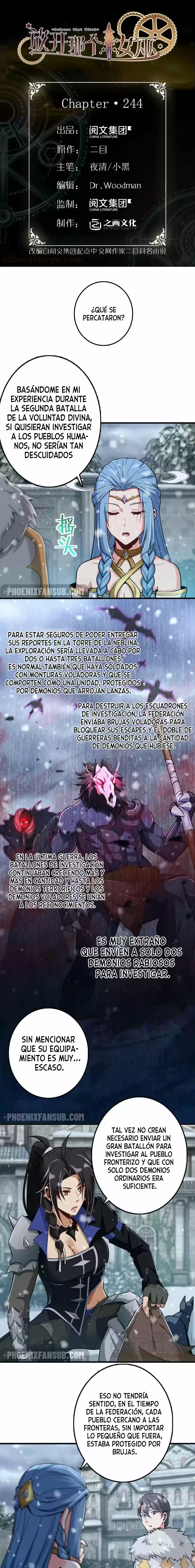 Liberen a esa bruja capítulo 244, página 2