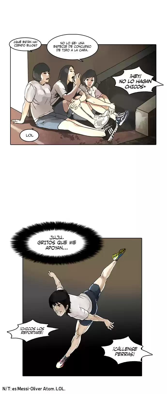 Lookism capítulo 1, página 52
