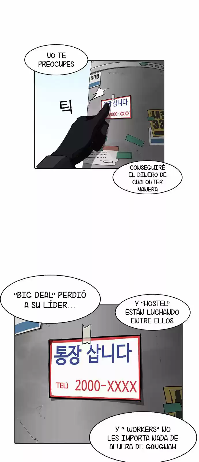 Lookism capítulo 162, página 95