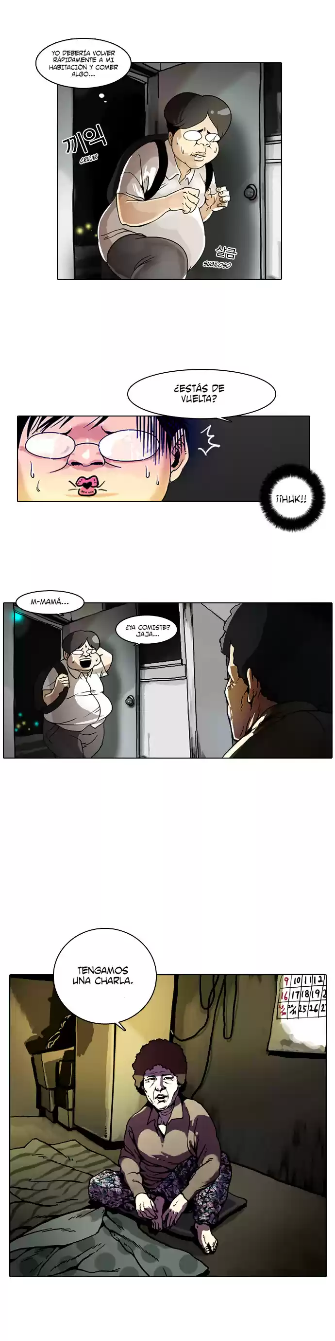 Lookism capítulo 2, página 14