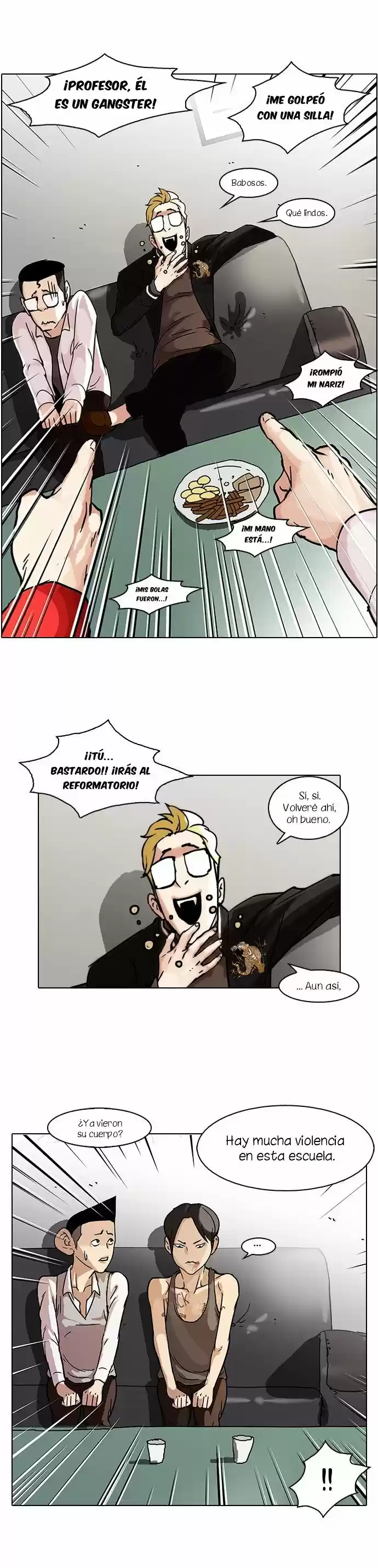 Lookism capítulo 56, página 14