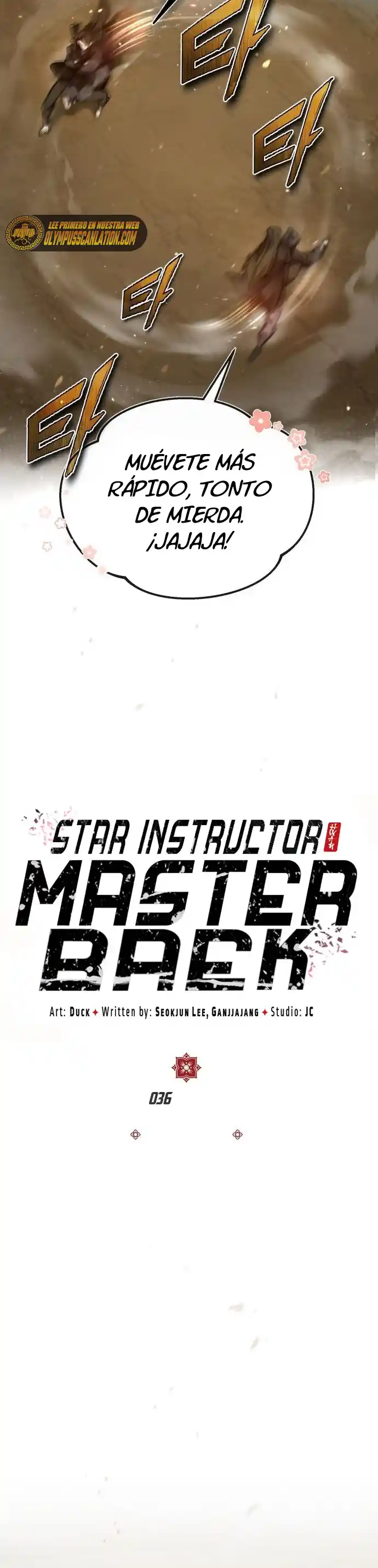 Maestro Baek el instructor estrella capítulo 36, página 5