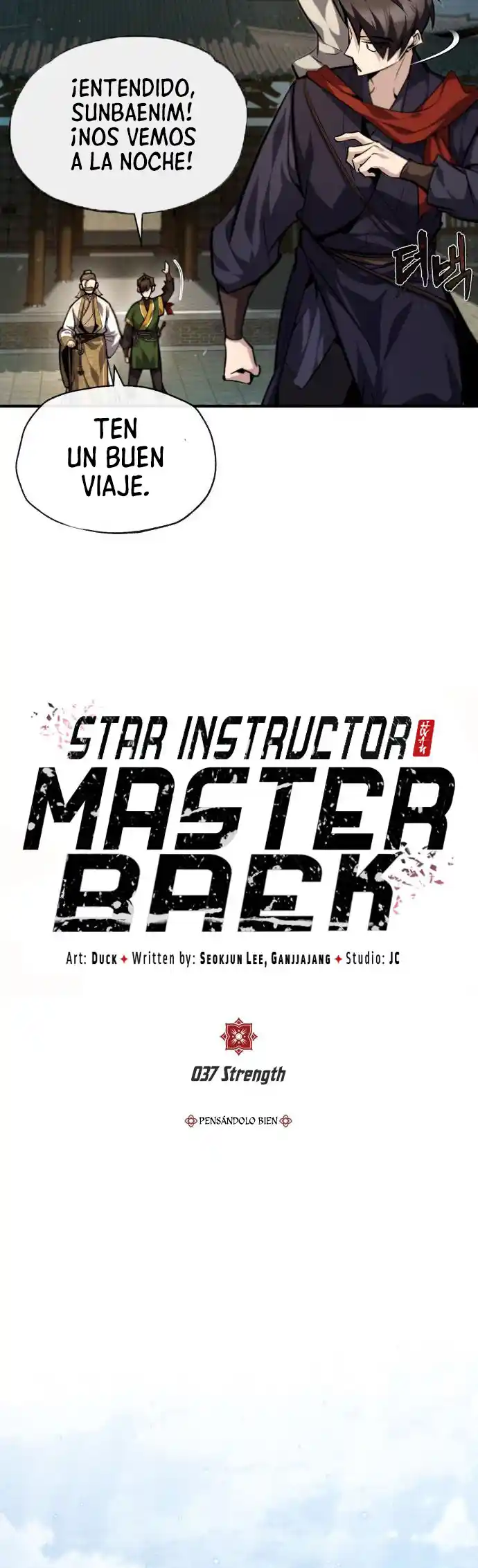 Maestro Baek el instructor estrella capítulo 37, página 6