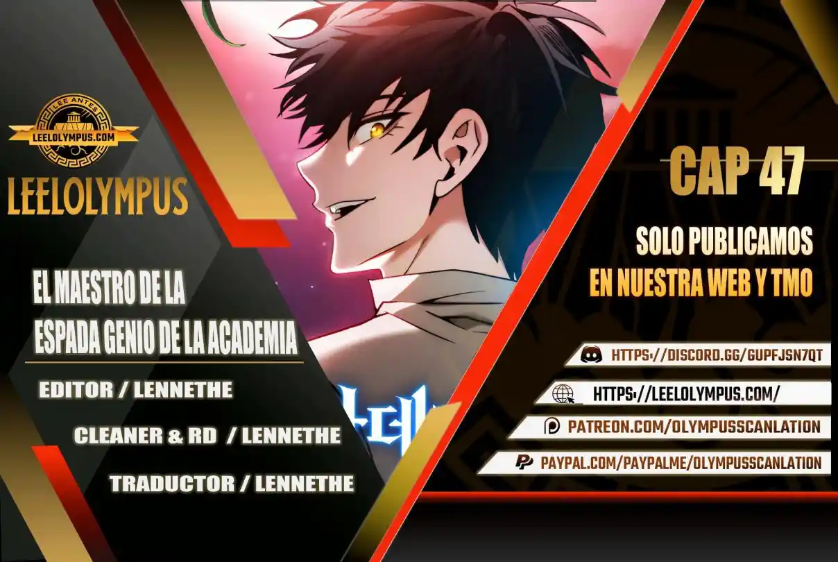 Maestro de Espadas Genio de la Academia capítulo 47, página 1