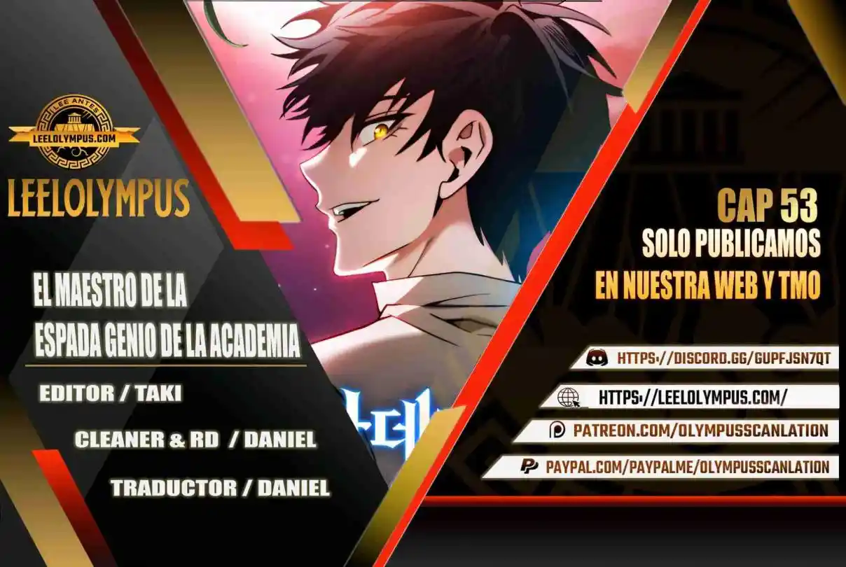 Maestro de Espadas Genio de la Academia capítulo 53, página 1