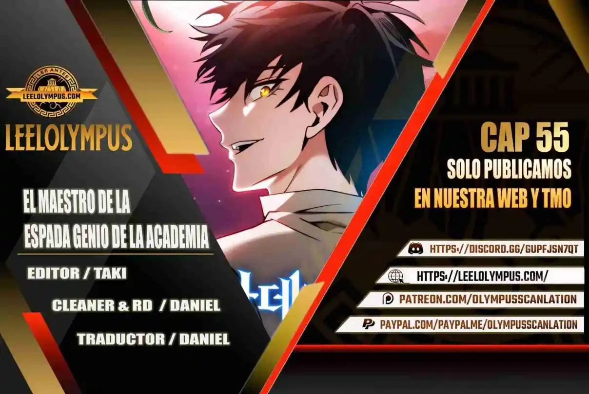 Maestro de Espadas Genio de la Academia capítulo 55, página 1