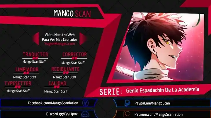 Maestro de Espadas Genio de la Academia capítulo 9, página 1