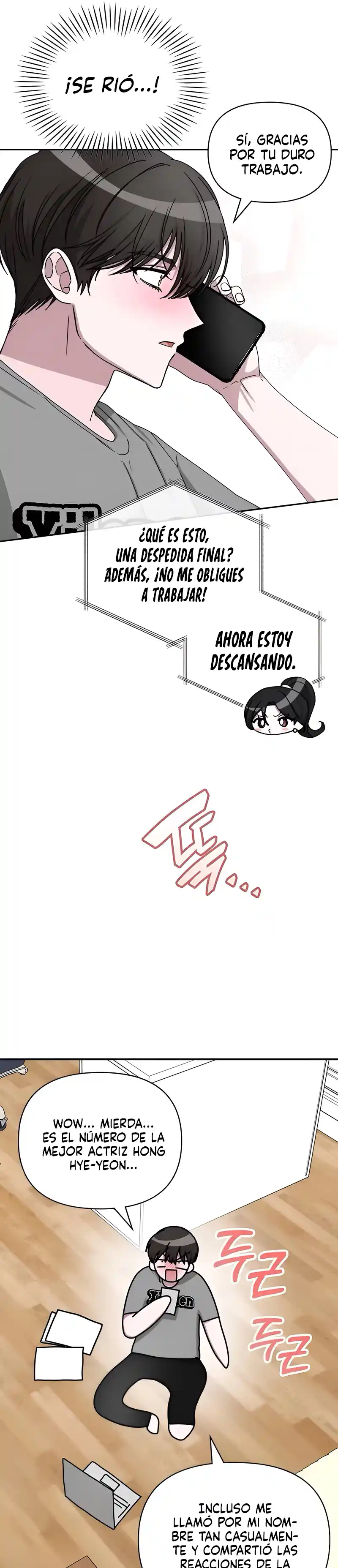 Me Confundieron con un Monstruoso Actor Genio capítulo 6.2, página 6