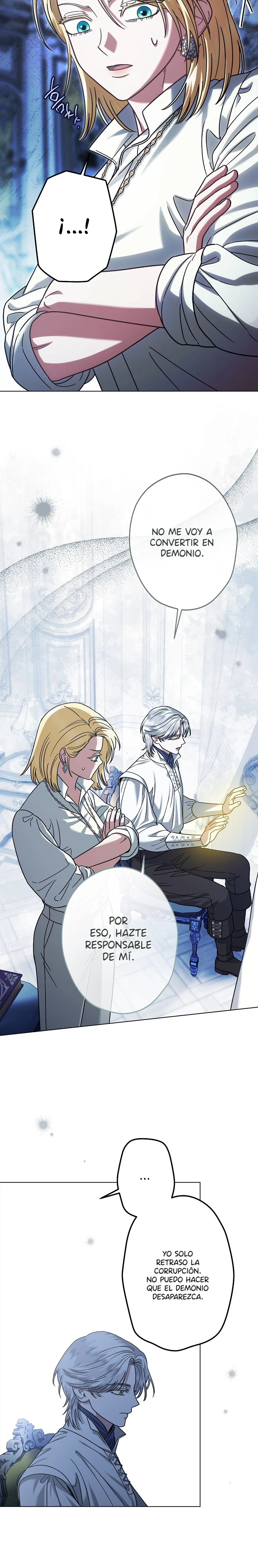 Me convertí en la cuñada de los protagonistas masculinos del harem inverso arruinado capítulo 71, página 7