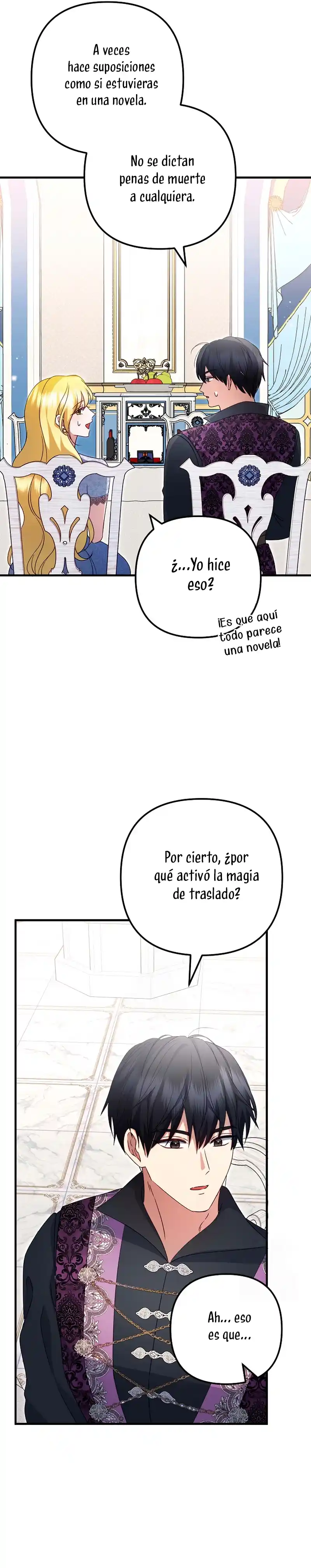 Me convertí en la cura del tirano en una novela oscura capítulo 42, página 6