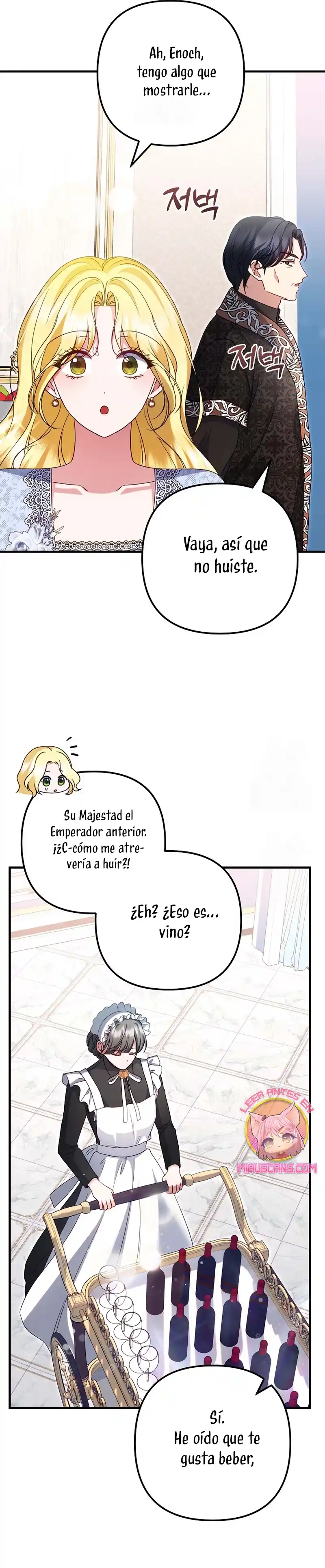 Me convertí en la cura del tirano en una novela oscura capítulo 42, página 14