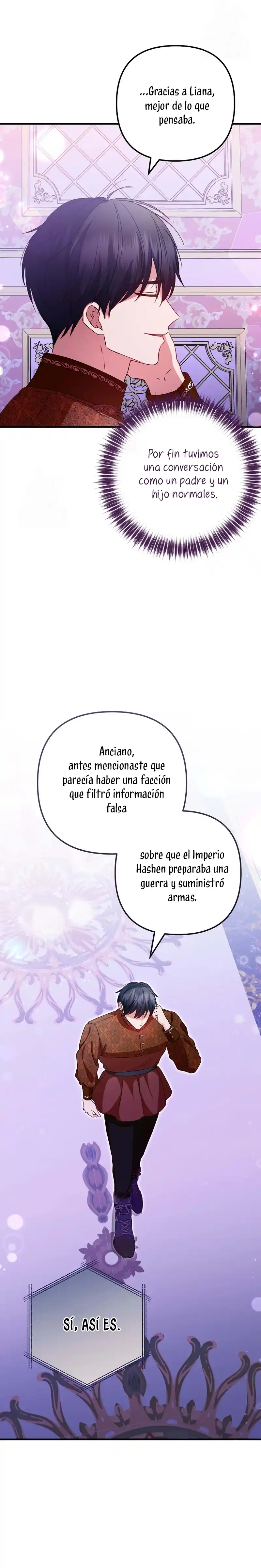 Me convertí en la cura del tirano en una novela oscura capítulo 42, página 36