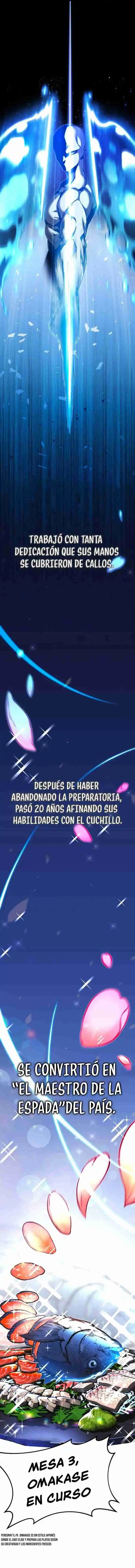 Me voy a la academia con mi cuchillo de cocina capítulo 0, página 2
