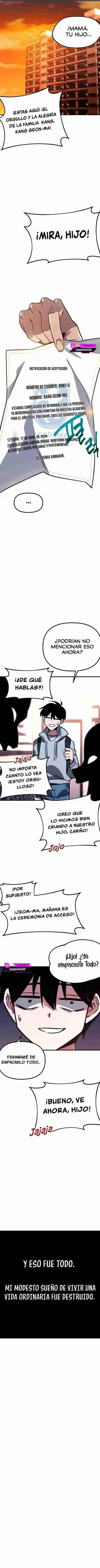 Me voy a la academia con mi cuchillo de cocina capítulo 1, página 5