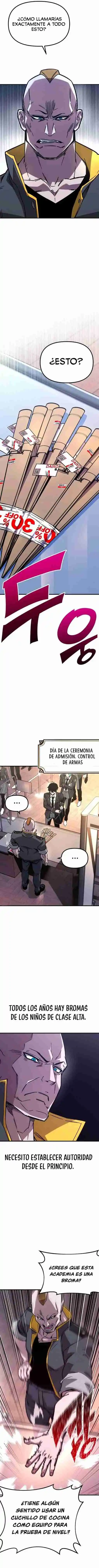 Me voy a la academia con mi cuchillo de cocina capítulo 1, página 14