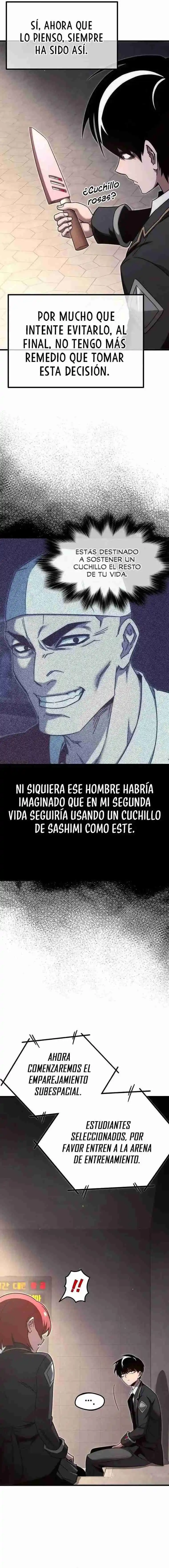 Me voy a la academia con mi cuchillo de cocina capítulo 12, página 5
