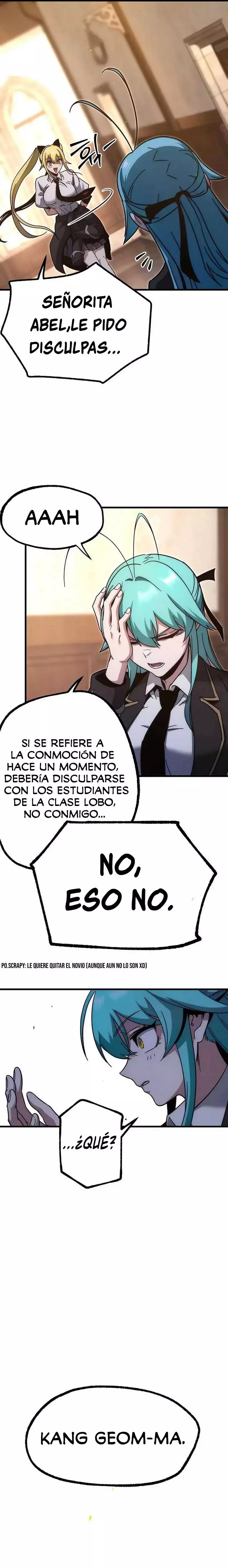 Me voy a la academia con mi cuchillo de cocina capítulo 14, página 18