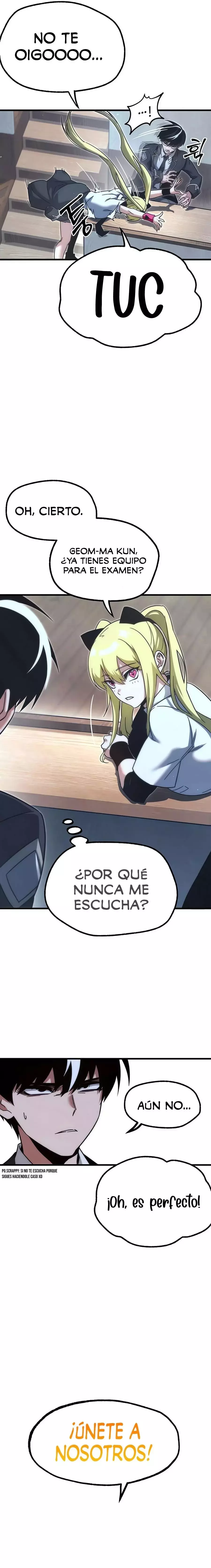 Me voy a la academia con mi cuchillo de cocina capítulo 15, página 27