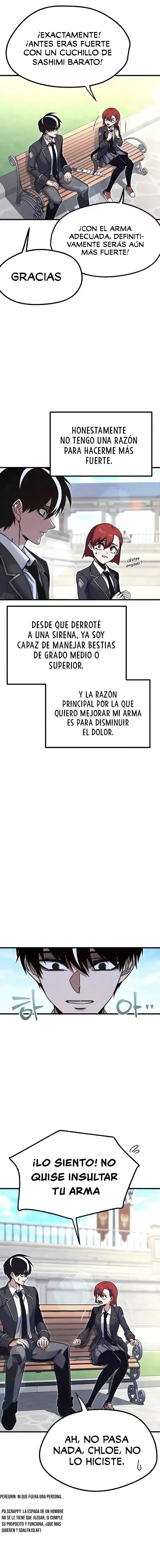 Me voy a la academia con mi cuchillo de cocina capítulo 26, página 14