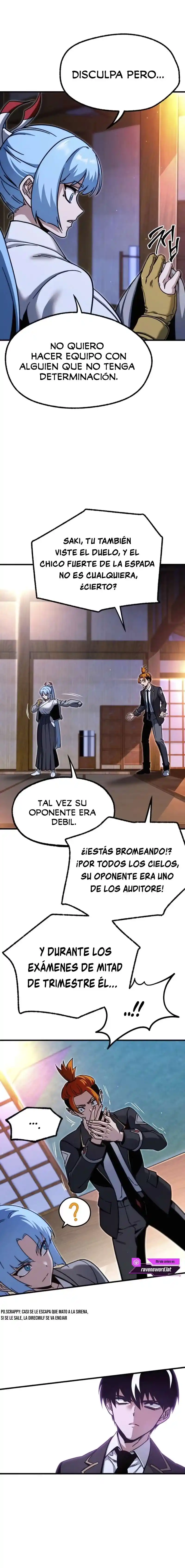 Me voy a la academia con mi cuchillo de cocina capítulo 28, página 13
