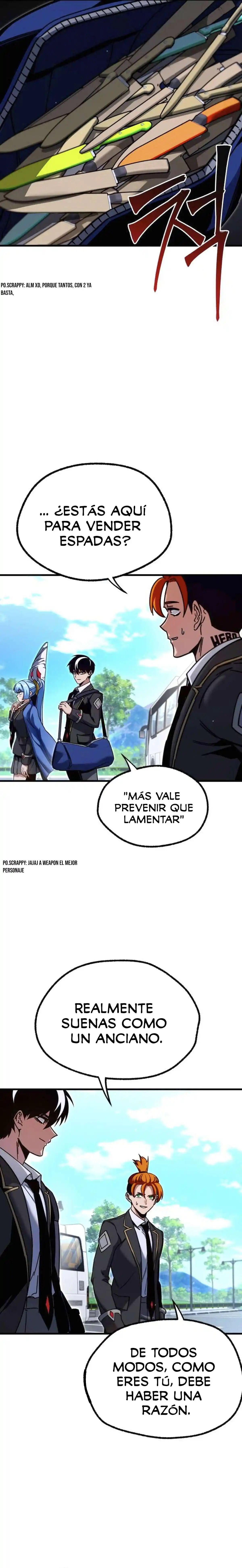 Me voy a la academia con mi cuchillo de cocina capítulo 29, página 11