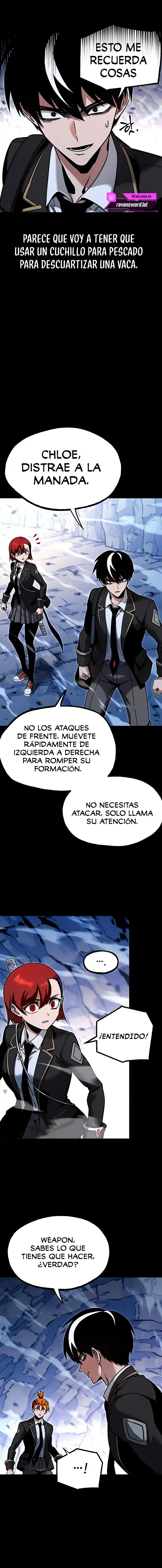 Me voy a la academia con mi cuchillo de cocina capítulo 30, página 21