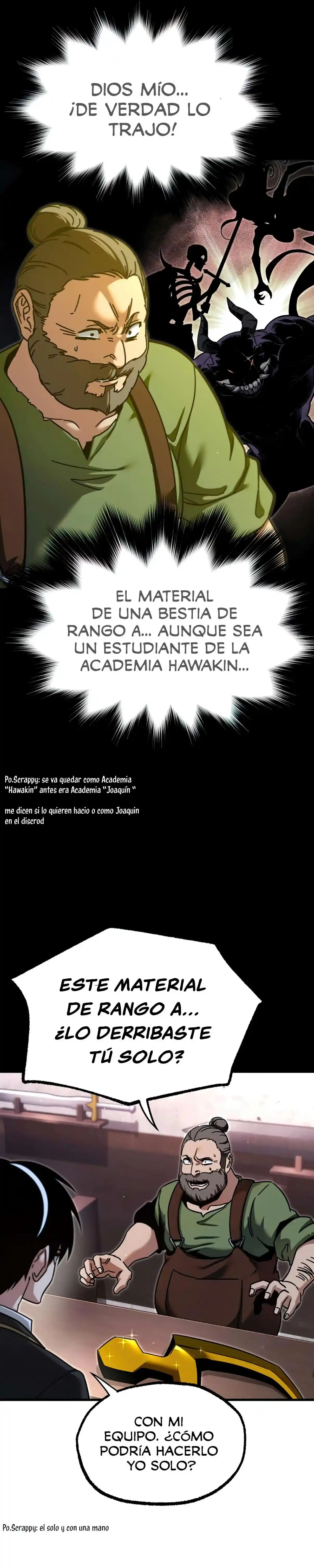 Me voy a la academia con mi cuchillo de cocina capítulo 34, página 4