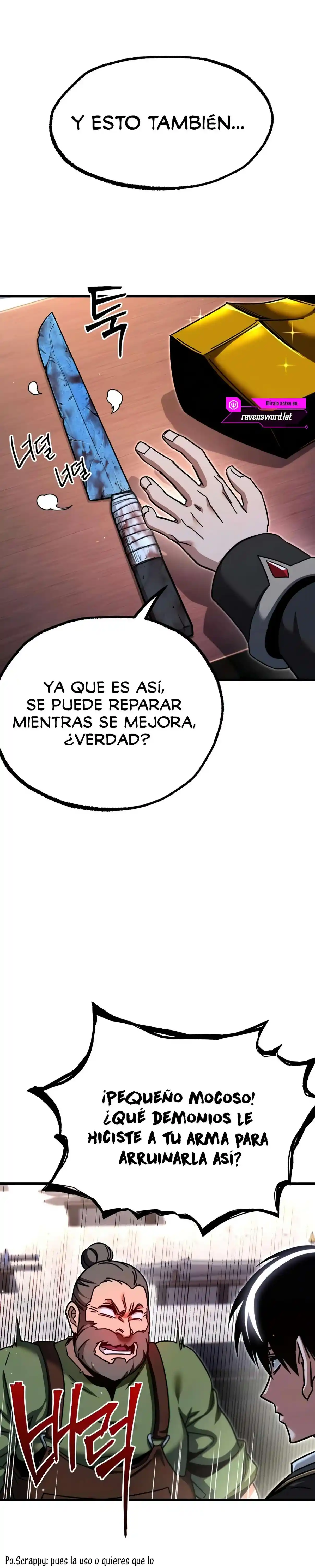 Me voy a la academia con mi cuchillo de cocina capítulo 34, página 5