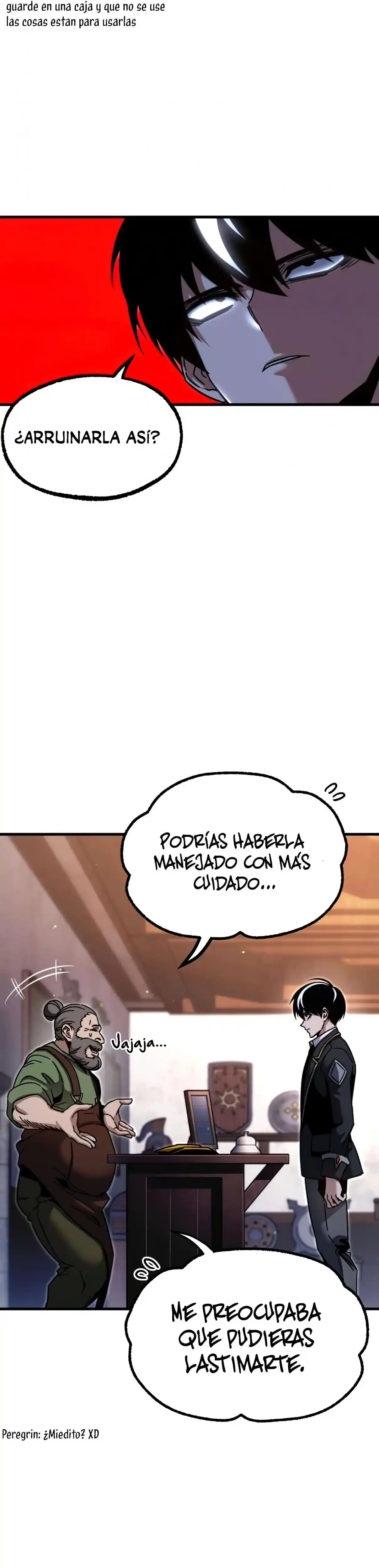 Me voy a la academia con mi cuchillo de cocina capítulo 34, página 6