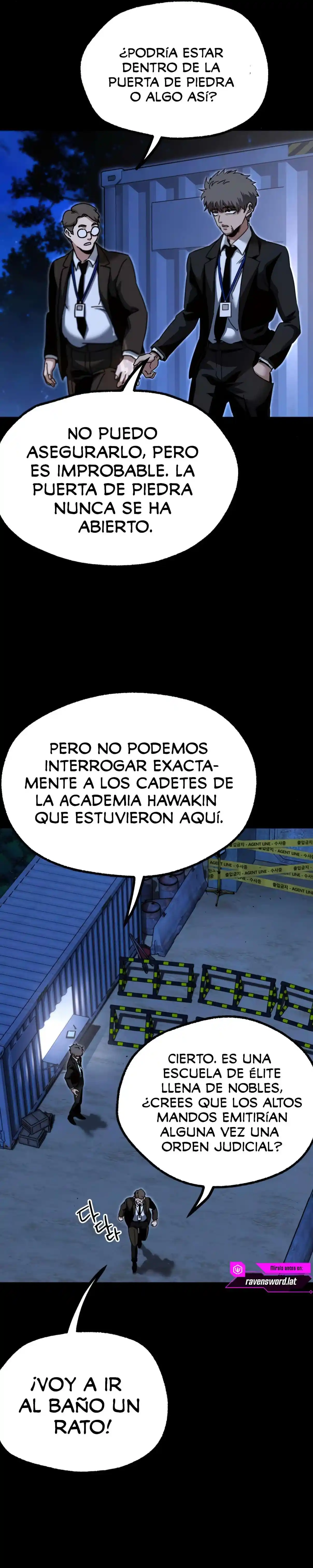 Me voy a la academia con mi cuchillo de cocina capítulo 34, página 39