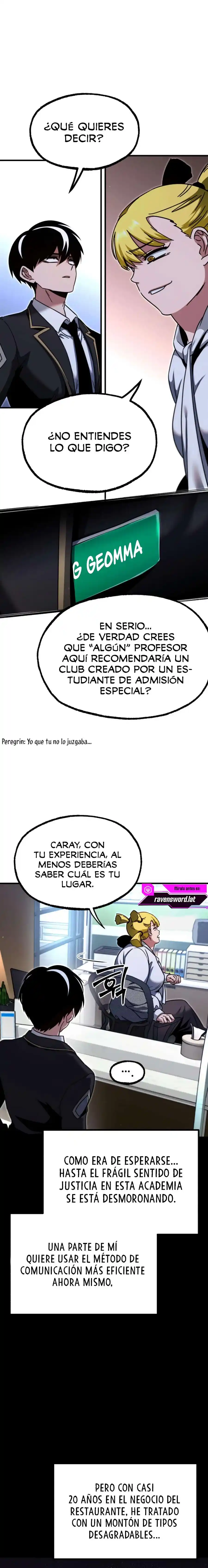 Me voy a la academia con mi cuchillo de cocina capítulo 37, página 3