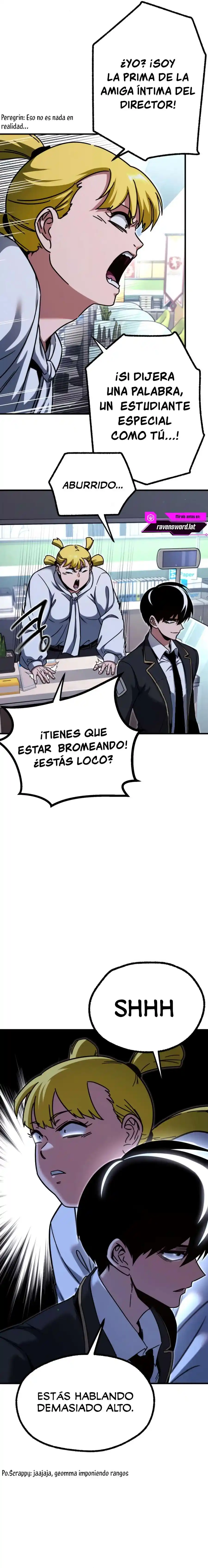 Me voy a la academia con mi cuchillo de cocina capítulo 37, página 6