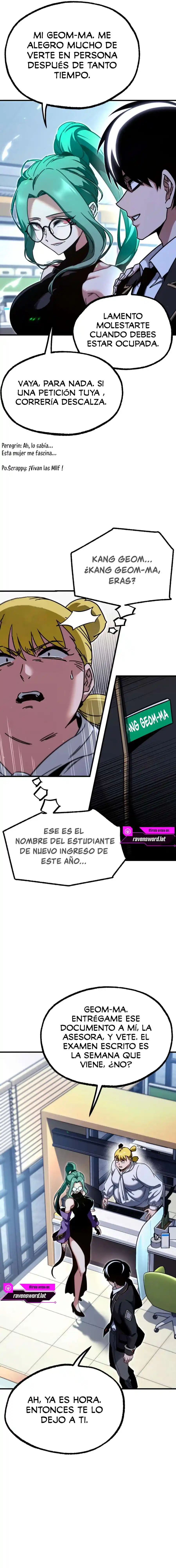 Me voy a la academia con mi cuchillo de cocina capítulo 37, página 10