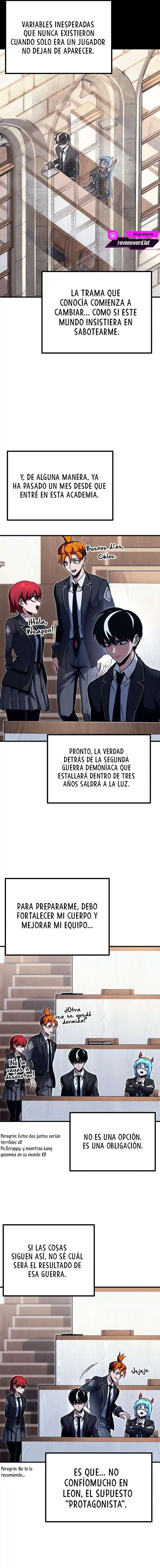 Me voy a la academia con mi cuchillo de cocina capítulo 38, página 6