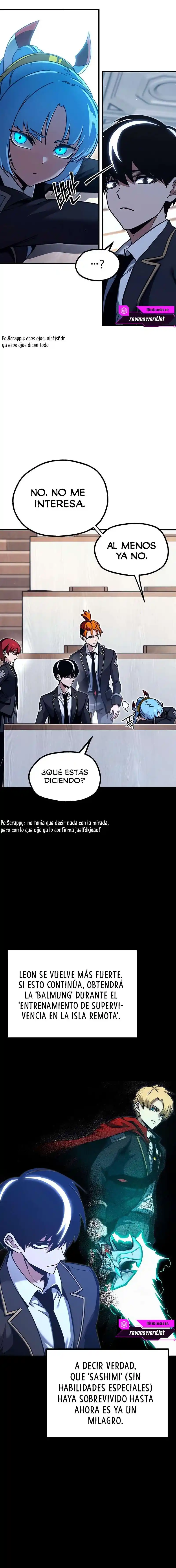 Me voy a la academia con mi cuchillo de cocina capítulo 38, página 9