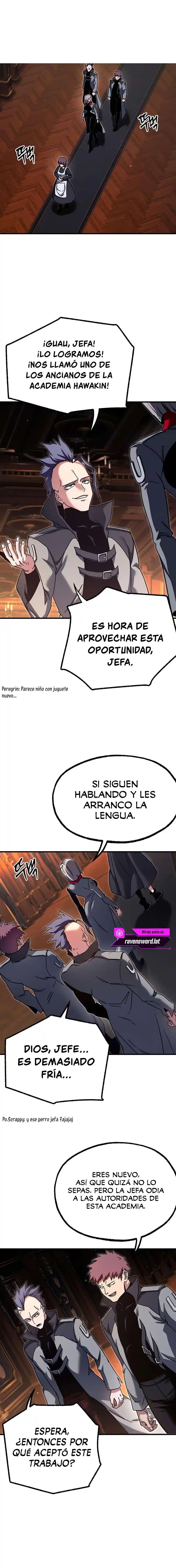 Me voy a la academia con mi cuchillo de cocina capítulo 38, página 12