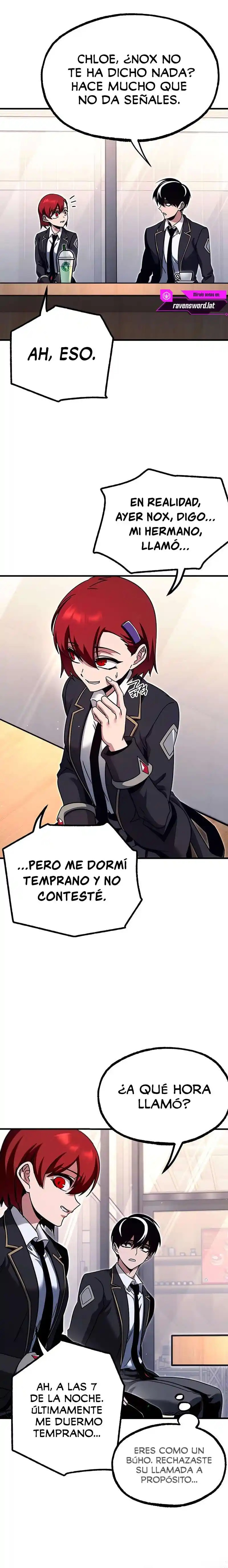 Me voy a la academia con mi cuchillo de cocina capítulo 38, página 21