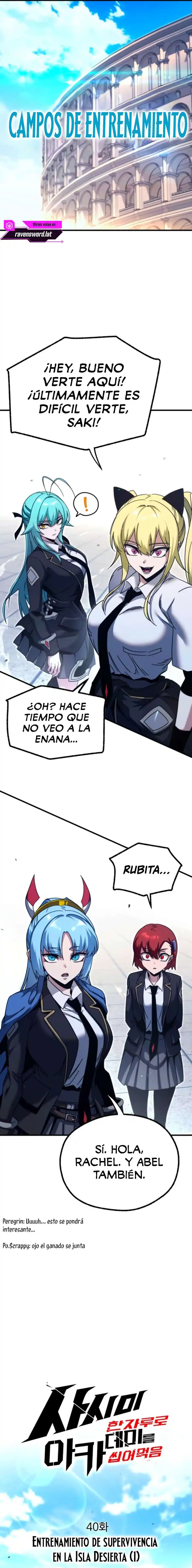 Me voy a la academia con mi cuchillo de cocina capítulo 40, página 6