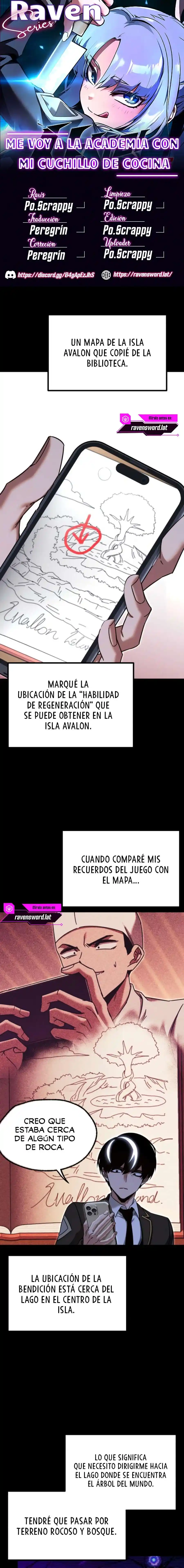 Me voy a la academia con mi cuchillo de cocina capítulo 41, página 1