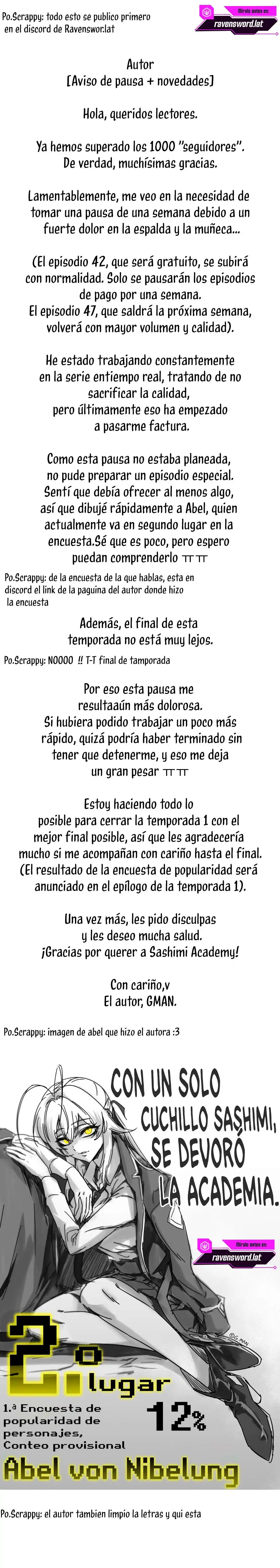 Me voy a la academia con mi cuchillo de cocina capítulo 46.5, página 2
