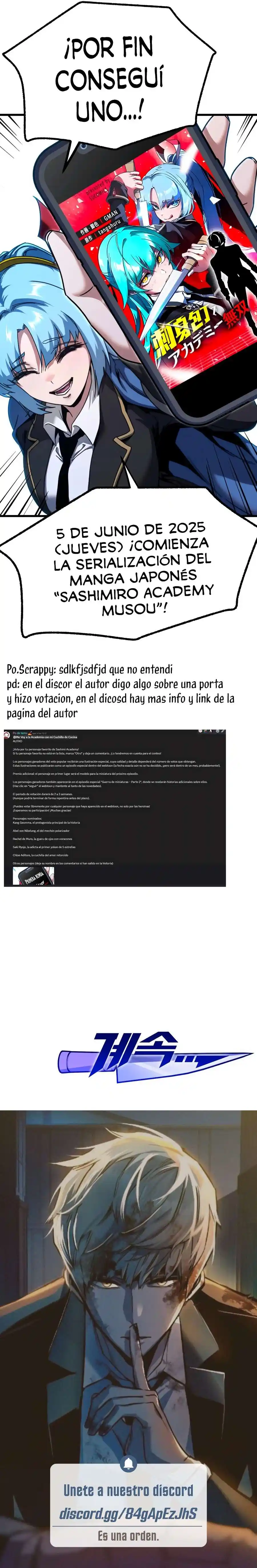 Me voy a la academia con mi cuchillo de cocina capítulo 46, página 32