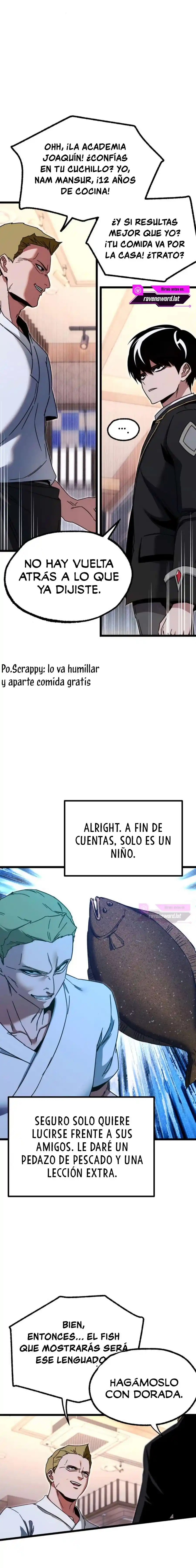 Me voy a la academia con mi cuchillo de cocina capítulo 54, página 2