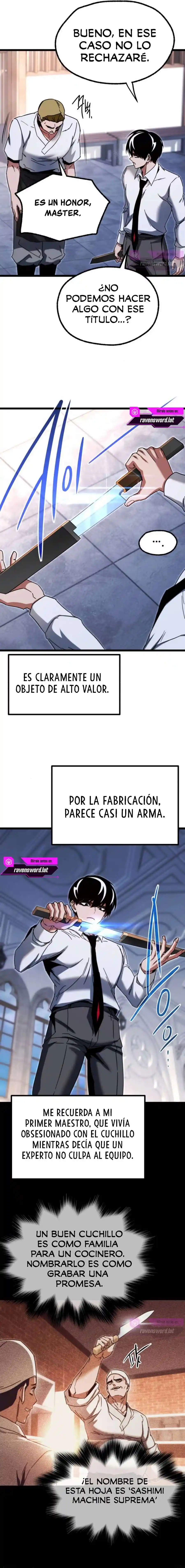 Me voy a la academia con mi cuchillo de cocina capítulo 54, página 21