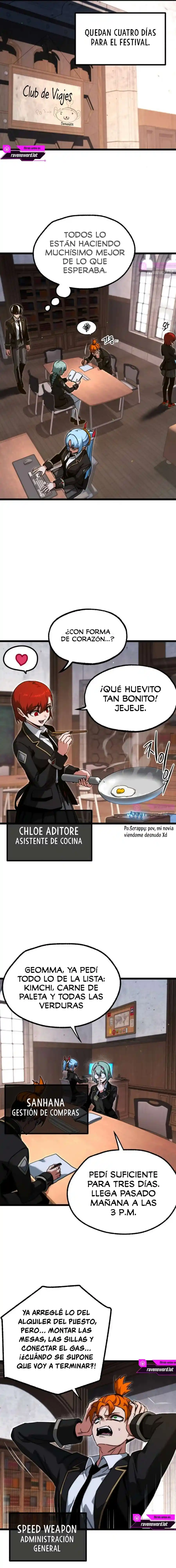 Me voy a la academia con mi cuchillo de cocina capítulo 56, página 7