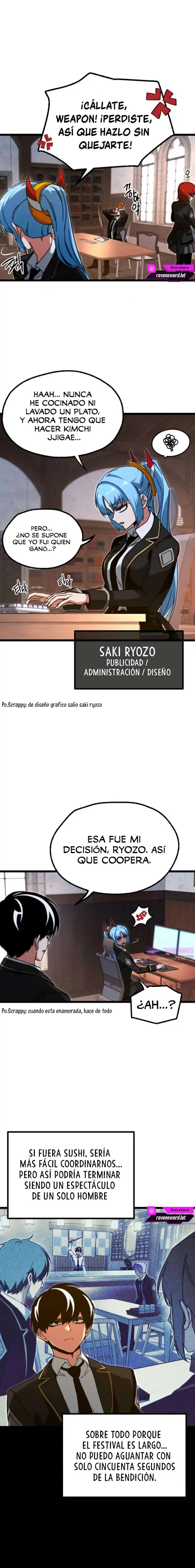 Me voy a la academia con mi cuchillo de cocina capítulo 56, página 8