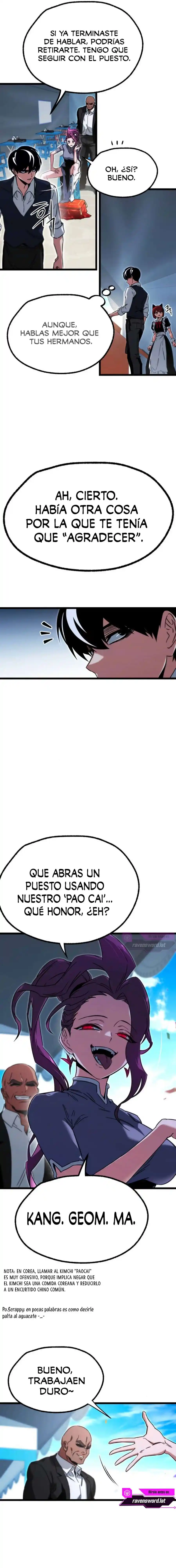 Me voy a la academia con mi cuchillo de cocina capítulo 57, página 23