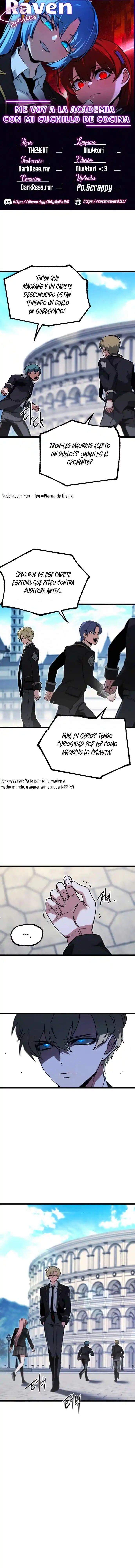 Me voy a la academia con mi cuchillo de cocina capítulo 58, página 1