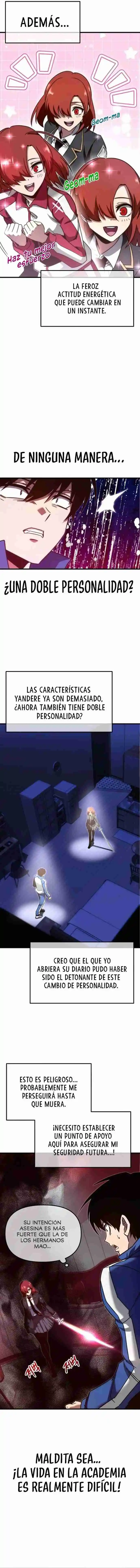 Me voy a la academia con mi cuchillo de cocina capítulo 6, página 16